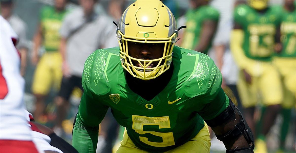 Social media reacts to Oregon Ducks edge rusher Kayvon Thibodeaux being  selected by New York Giants: 'Big move!' 