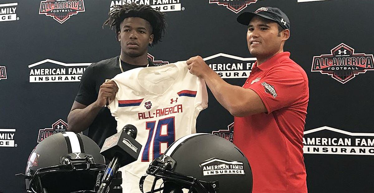 Texas Commit RB Ingram Honored with UA Game Jersey Presentation
