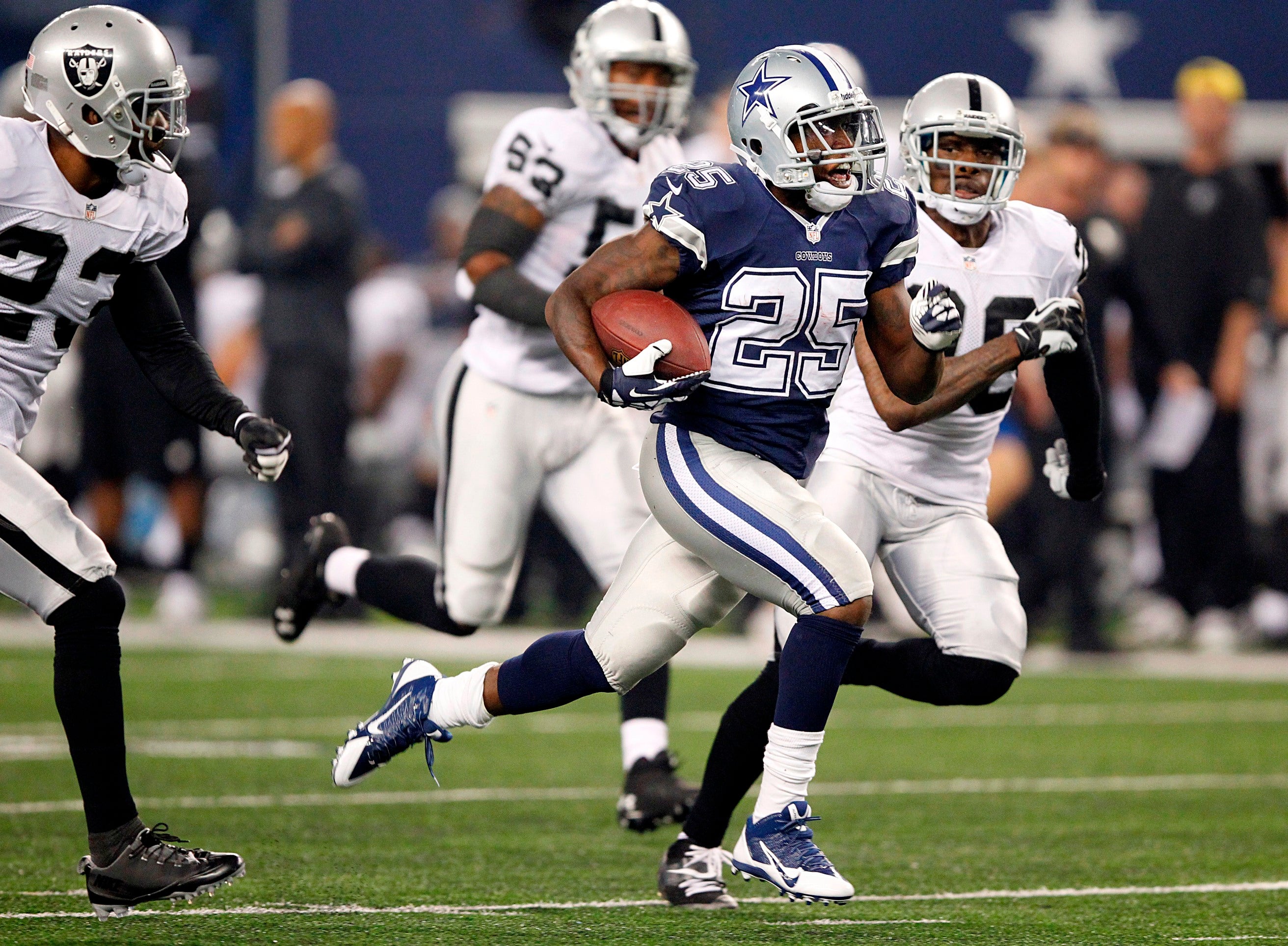 Lance Dunbar Game Worn Dallas Cowboys Jersey and Pant Set From 11