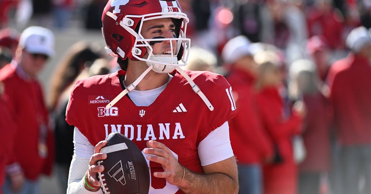 Indiana QB Josh Hoover is expected 'to be fine and better this week ...