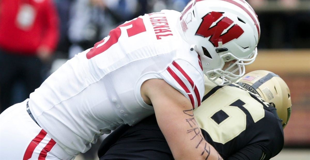 How Badgers ILB Leo Chenal brings energy to the Badgers despite his inward  personality