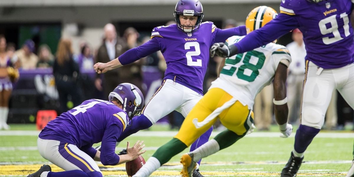 Kai Forbath released by Vikings