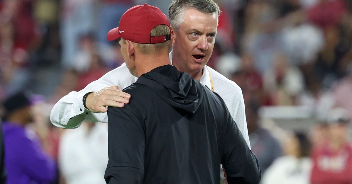 What Greg Byrne has said about Kalen DeBoer's extension, place of Alabama in NIL landscape, and more