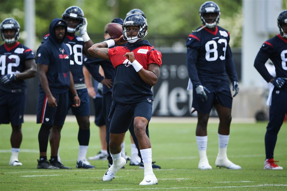 Houston, USA. 18 August 2018. Houston Texans quarterback Deshaun