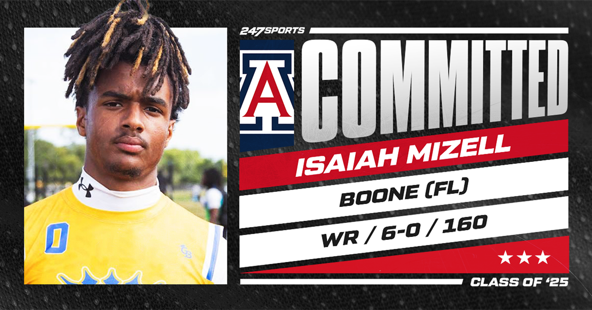 Speedy WR Isaiah Mizell heading to Big 12 after Arizona commitment