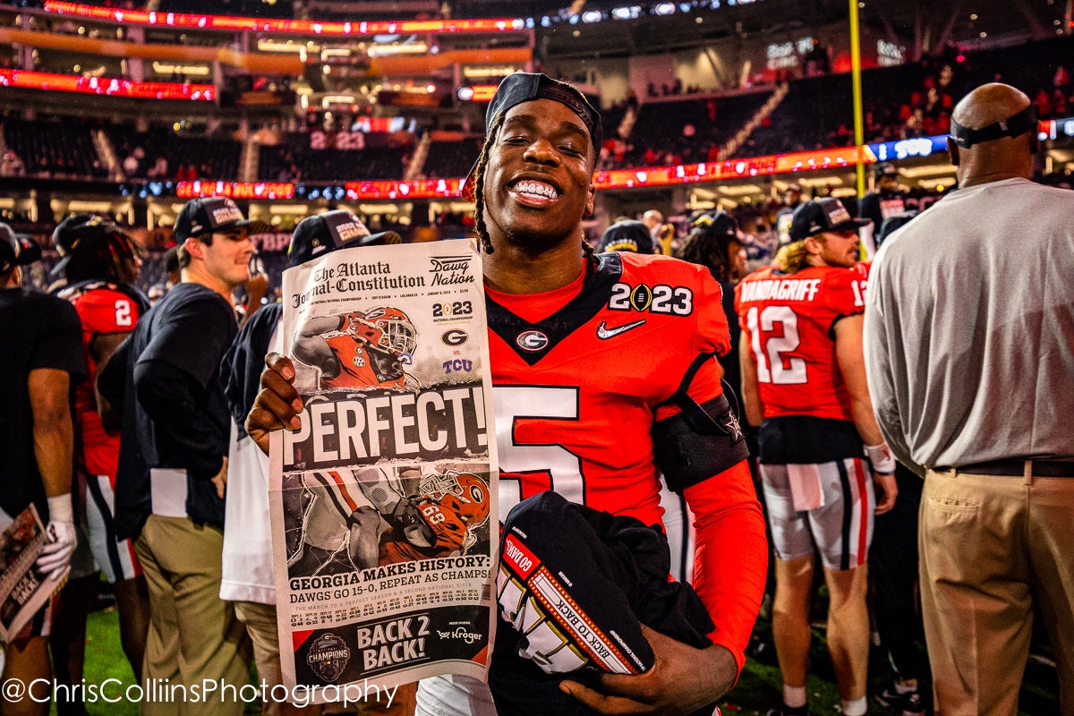 Georgia CB Kelee Ringo, OT Broderick Jones enter NFL draft - ESPN