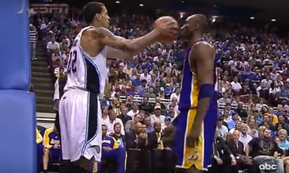 Kobe Bryant Still Says He Didn T Balk To Matt Barnes Fake