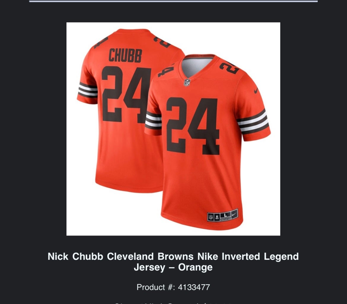 browns orange jersey