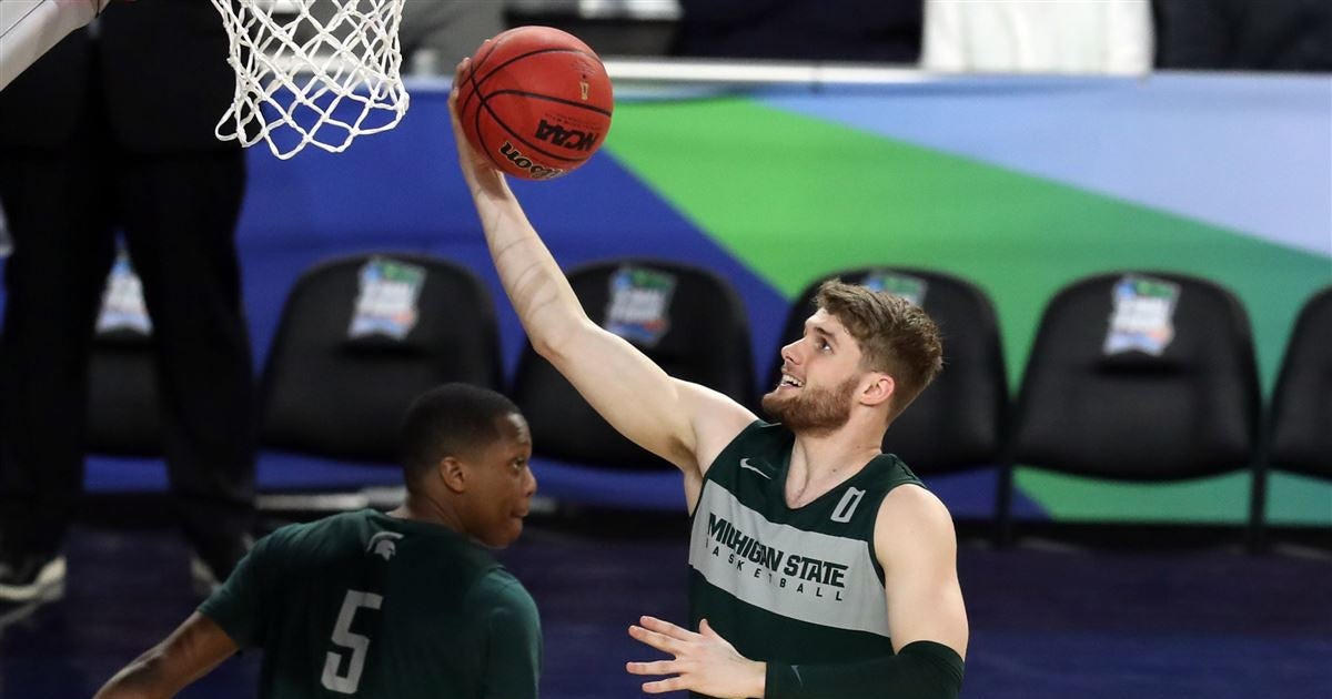 WATCH MSU basketball holds open practice at Final Four