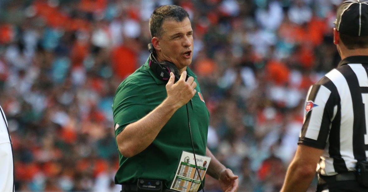 Miami Hurricanes official depth chart for the season opener against