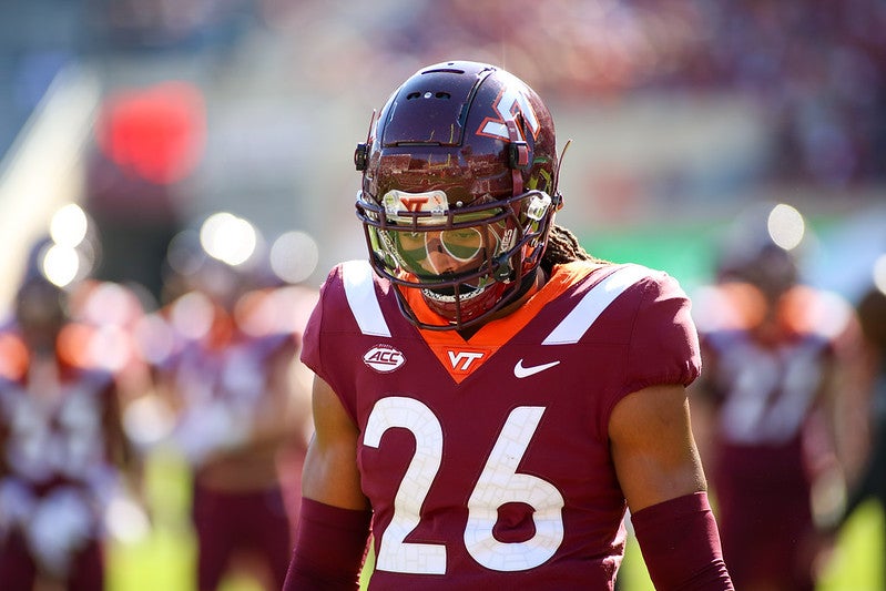 Following Saturday's injury, Jalen Stroman is not listed on the depth chart for Virginia Tech