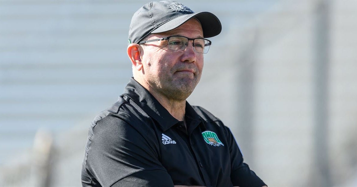 Ohio football coach Tim Albin previews Penn State matchup