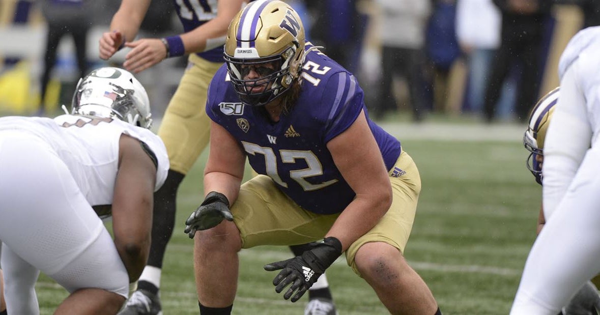 Nfl Combine 2020 Uw Offensive Tackle Trey Adams Has Measured In