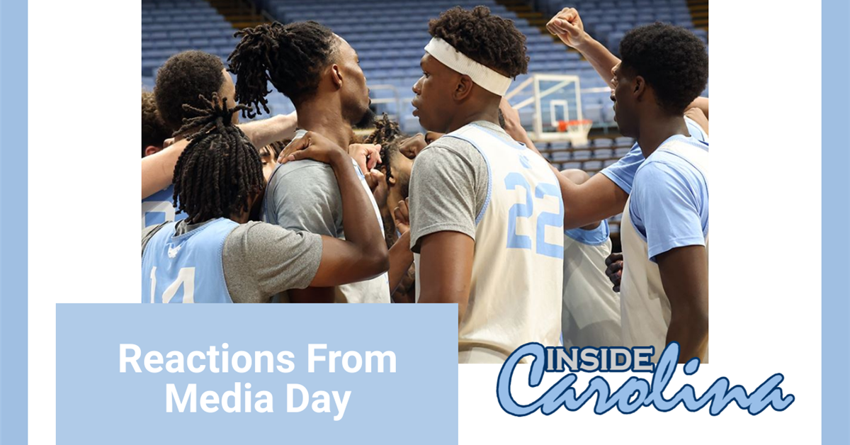 Reactions from UNC Basketball Media Day