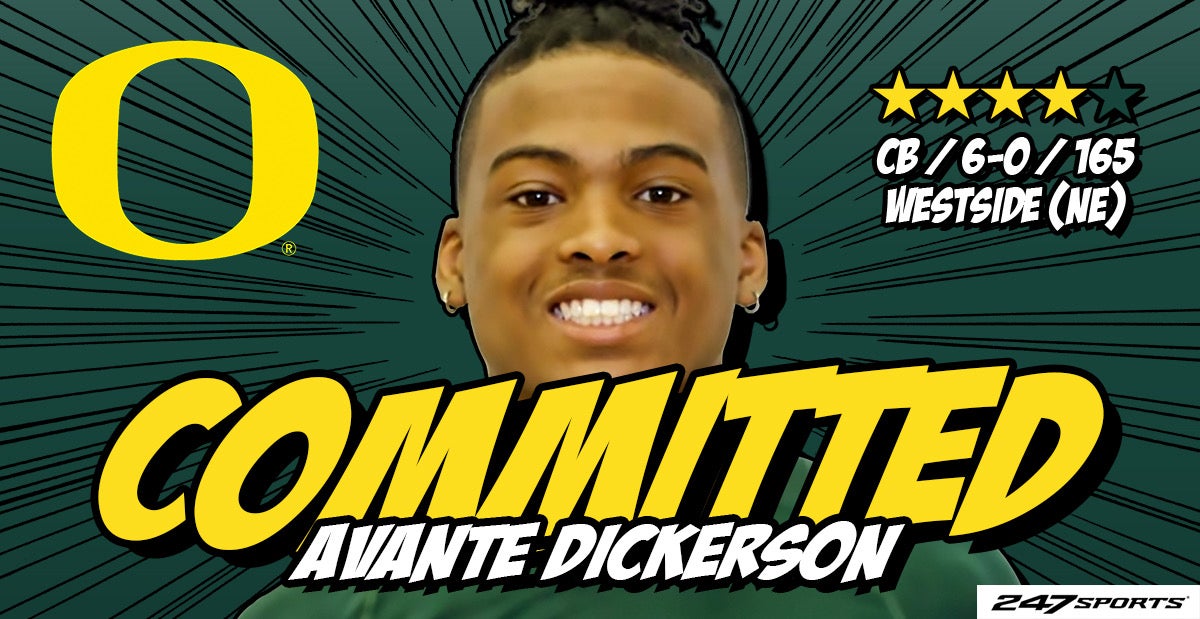 Top247 CB Avante Dickerson announces commitment to Oregon on National Signing Day