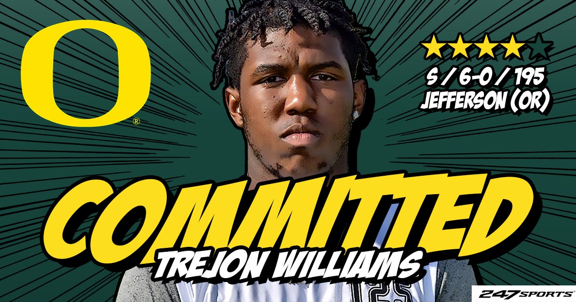 Top247 DB Trejon Williams staying in-state, commits to Oregon