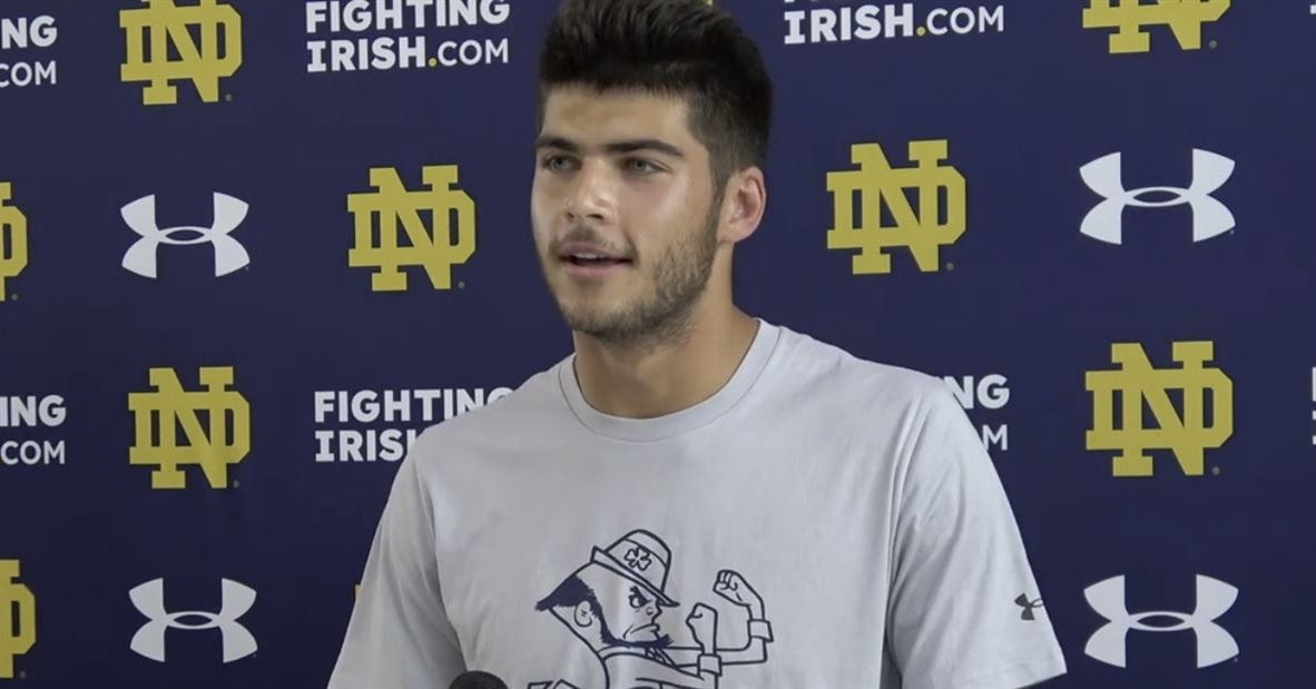 Rezac Video: Anthony Rezac Talks Early Days at Notre Dame