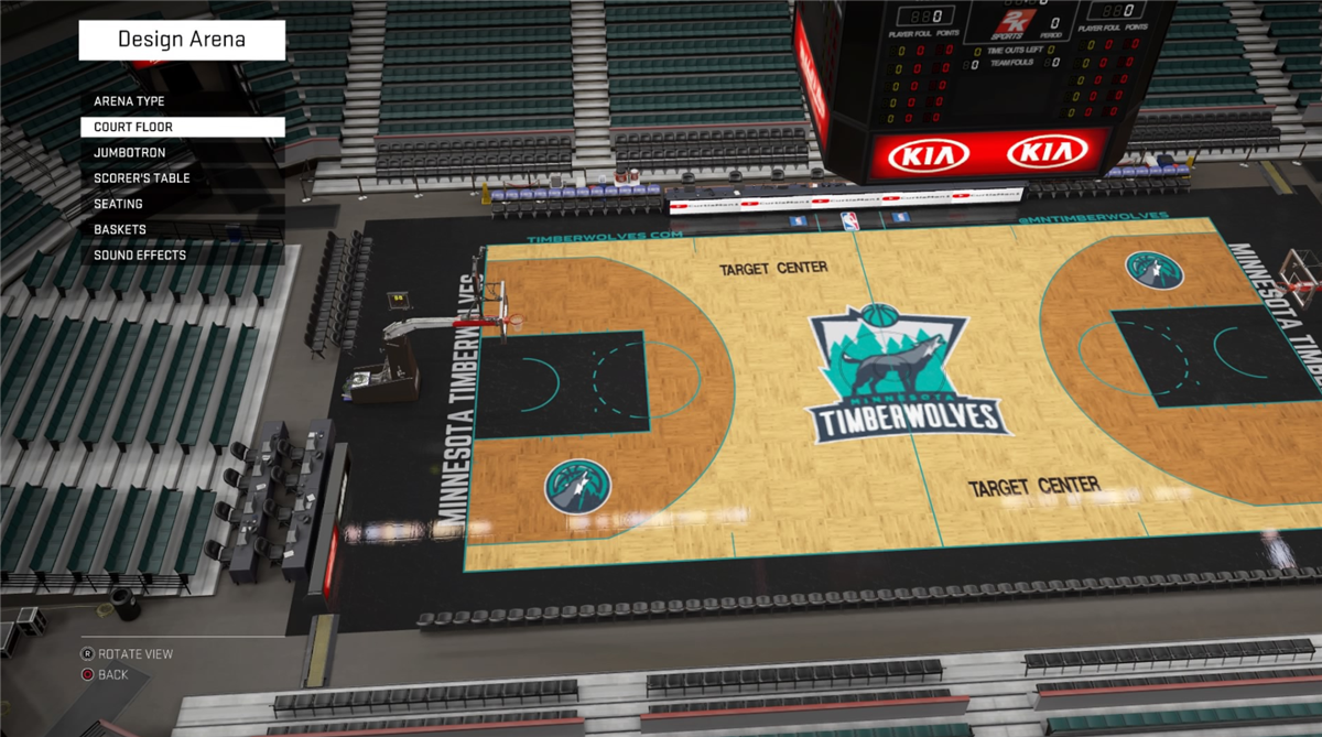 NBA Court Concepts (All 30 Teams) on Behance