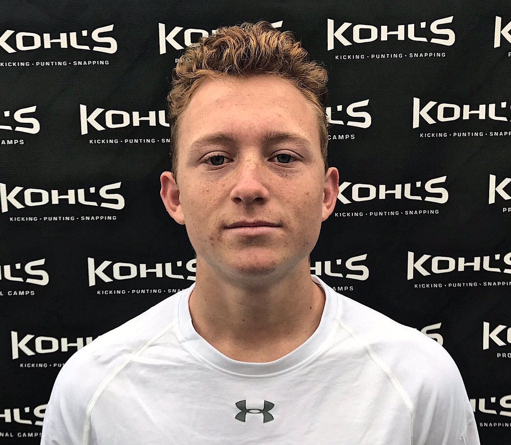 Ryan Stonehouse // NFL Draft Eligible Punter // Kohl's Kicking Camps 