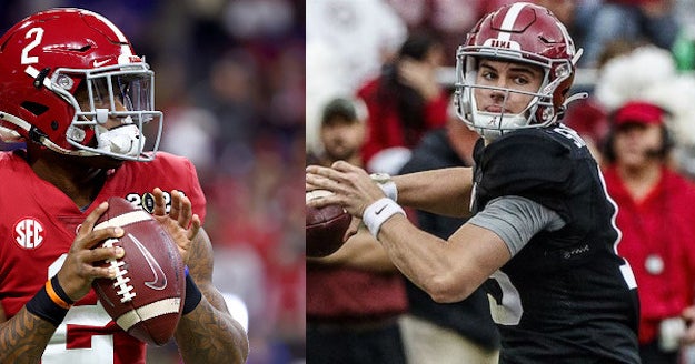 Alabama QB Depth Chart Nick Saban Sees really Good Attitude In Jalen 