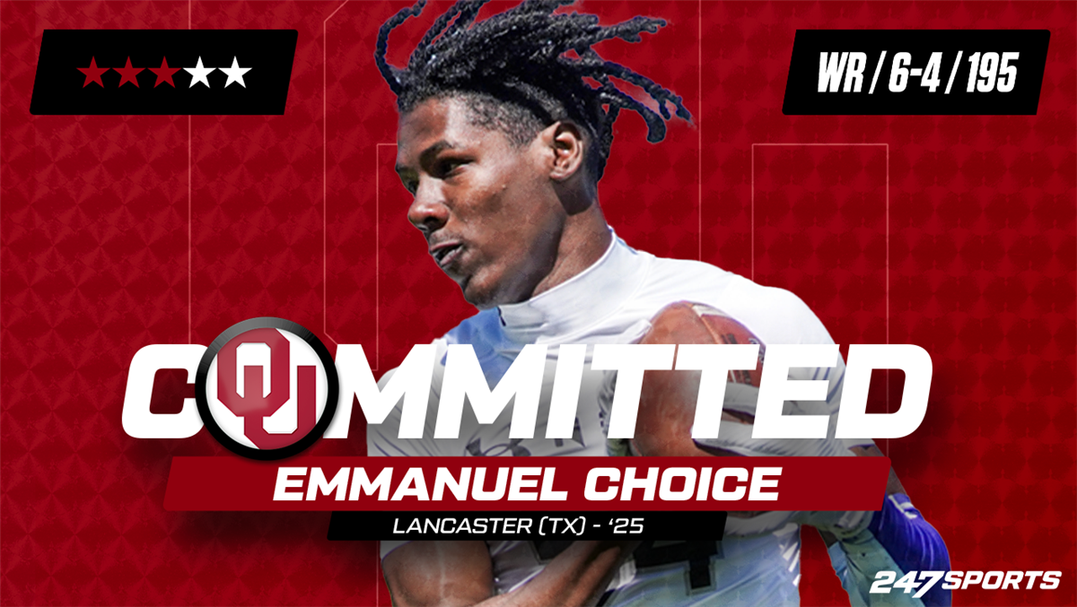 COMMIT: Oklahoma lands new wide receiver pledge Emmanuel Choice