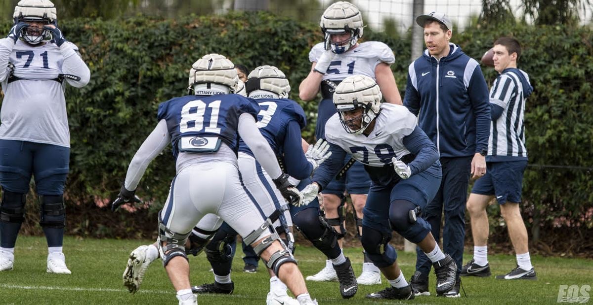 Penn State NIL Caedan Wallace #73 Football Jersey