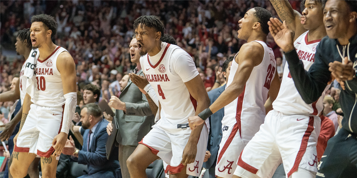 Alabama women's basketball can't stay with Tennessee as win streak ends