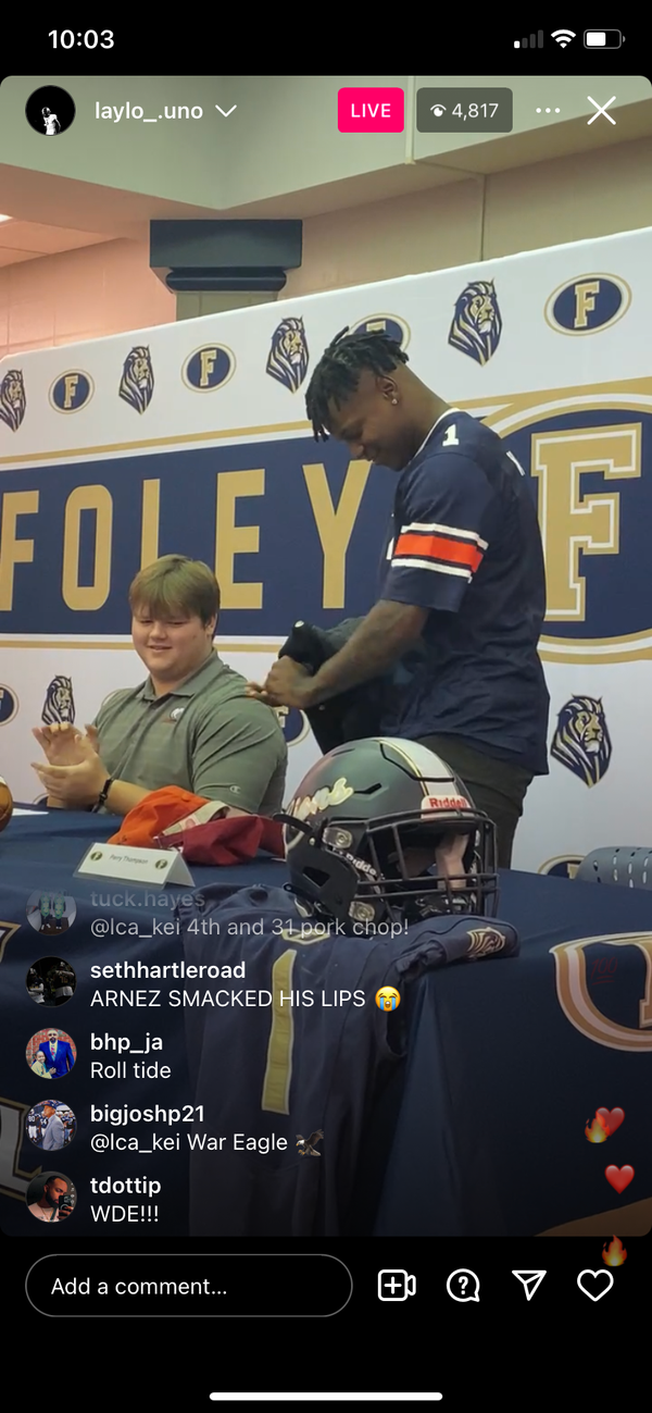 LIVE UPDATES Auburn National Signing Day HQ