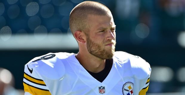 Chris Boswell signs his tender on Thursday
