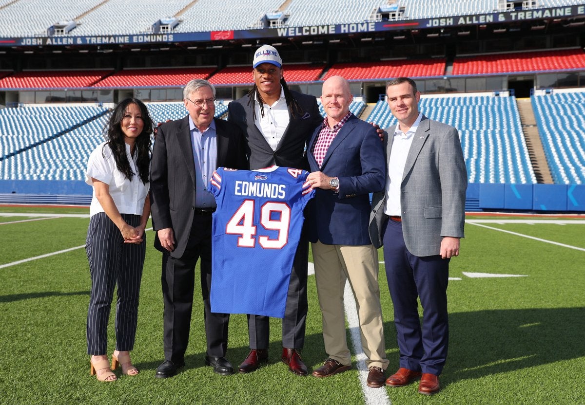 Tremaine Edmunds to wear No. 49 for Bills