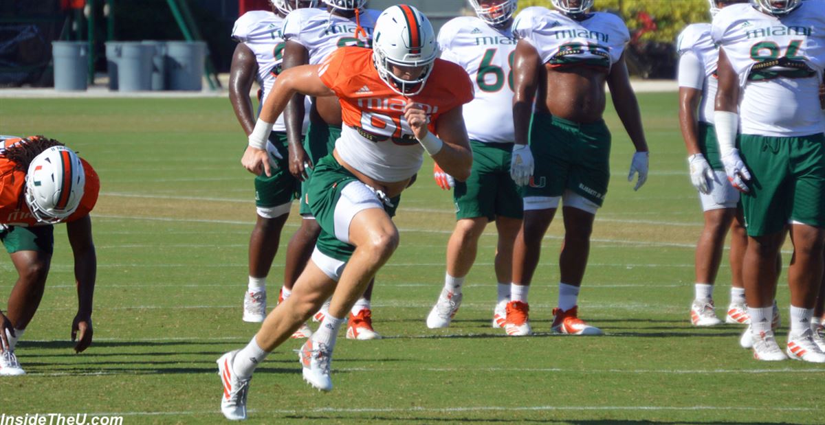 FIRST Preseason Practice for 2021 Miami Hurricanes 