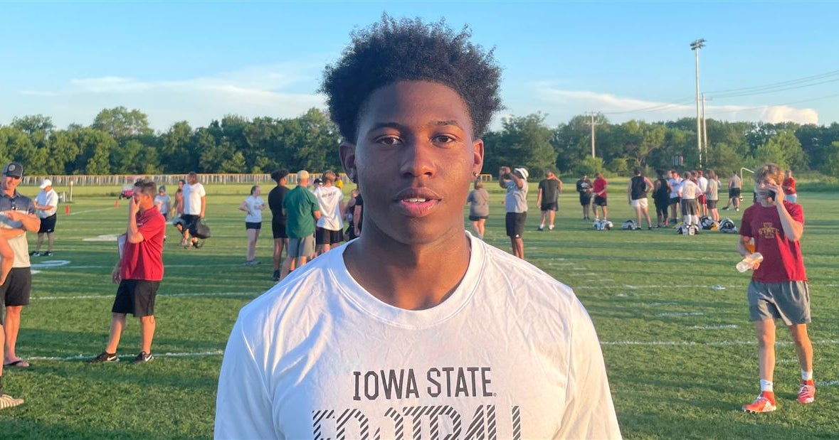 Iowa State football recruiting Top target edge Blake Purchase shares official visit experience