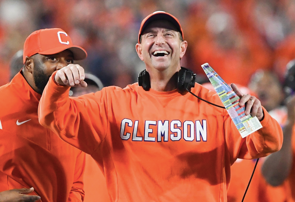 Dabo Swinney Discusses Clemson's 39-10 ACC Championship Win Over North ...