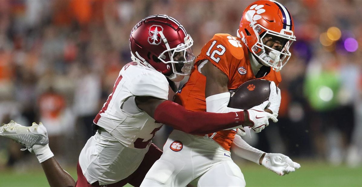 Turnovers doom Stanford in 40-14 loss at No. 17 Clemson