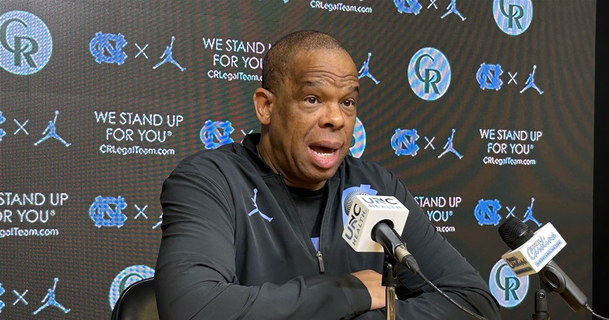 News & Notes from Hubert Davis Ahead of Saturday's UNC vs. Duke Game