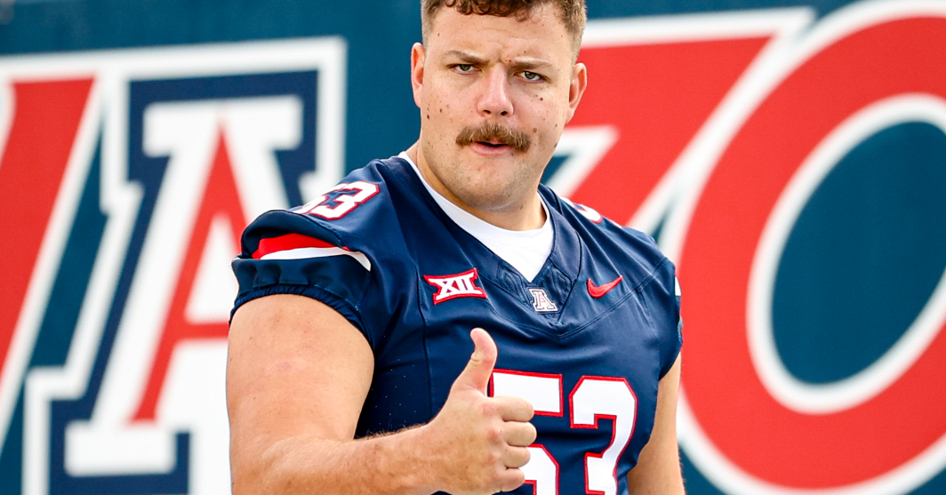 Joey Capra discusses path from EMT to starting tackle for Arizona