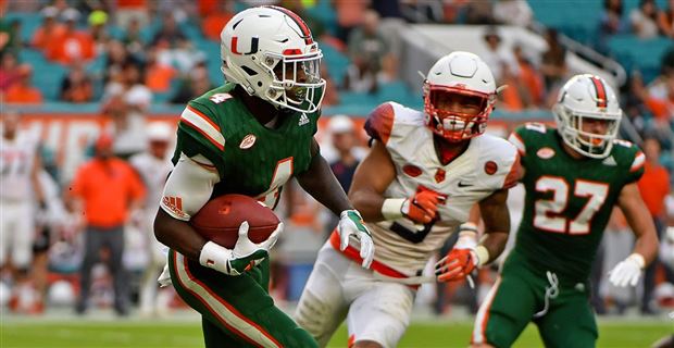 Unbeaten Miami Hurricanes Remain 8th In AP Poll