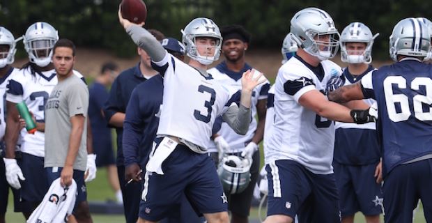 The Cowboys going with Cooper Rush at QB2 seems questionable at