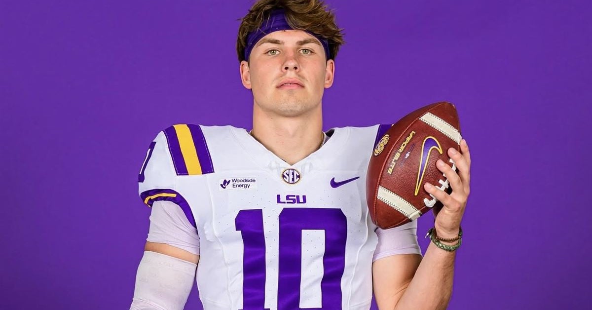 Inside the Offseason: LSU QB Sam Leavitt’s body transformation, updated ...