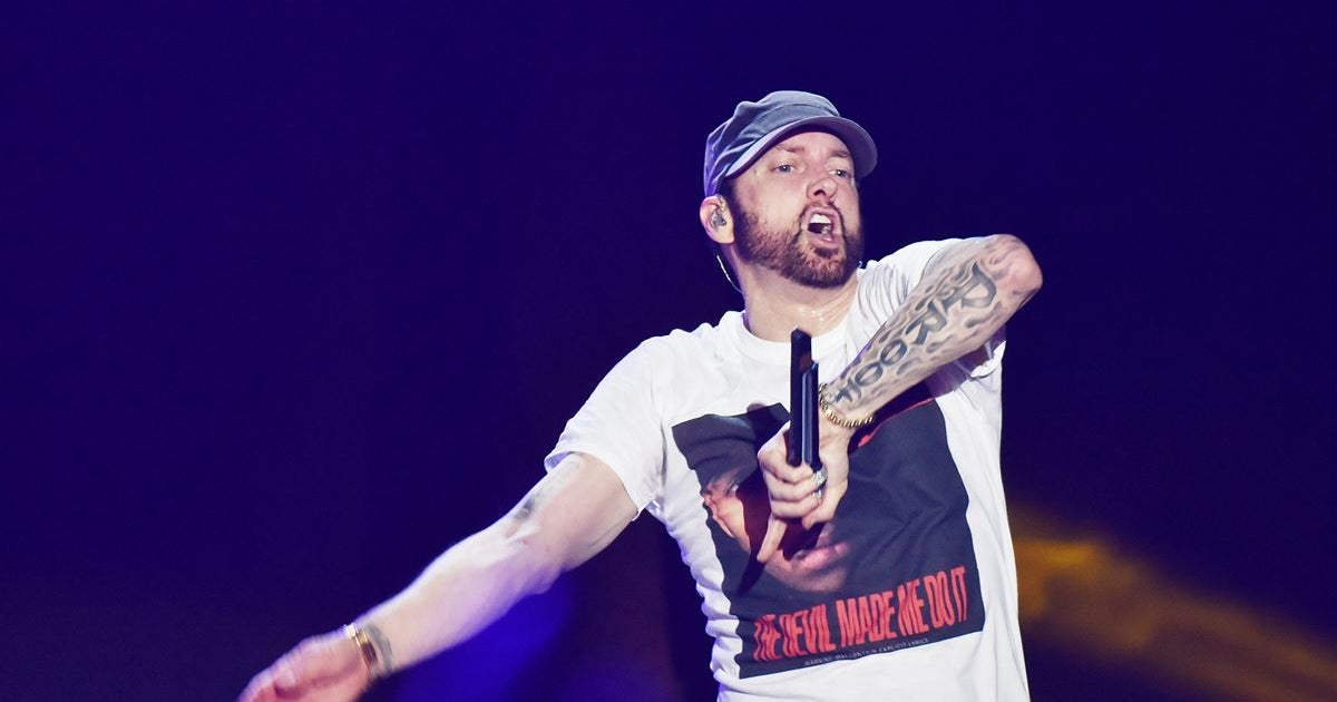 Eminem to join Lions for coin toss Monday night