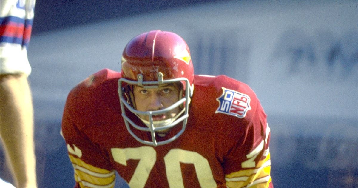 NFL Hall of Fame linebacker, former West Virginia All-American Sam Huff ...