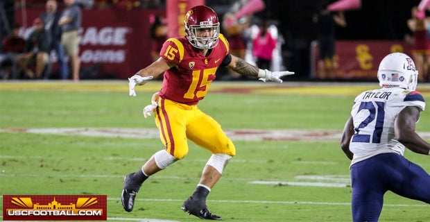 San Francisco 49ers select USC Trojans safety Talanoa Hufanga with the No.  180 pick in 2021 NFL Draft