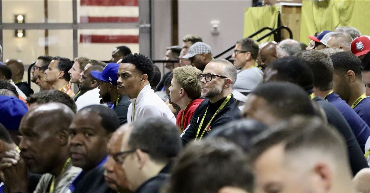 Louisville coach Pat Kelsey on the road at NBA Players Association Top 100 camp