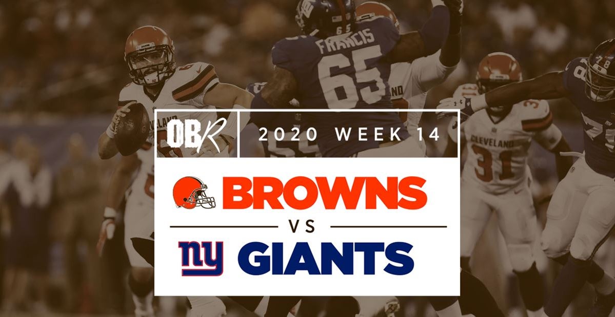 Game Day Preview: Cleveland Browns at New York Giants, Week 15