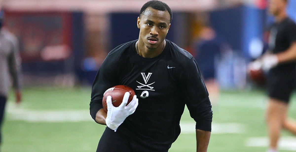 UVA Pro Day Hasise Dubois makes most of opportunity to shine for NFL