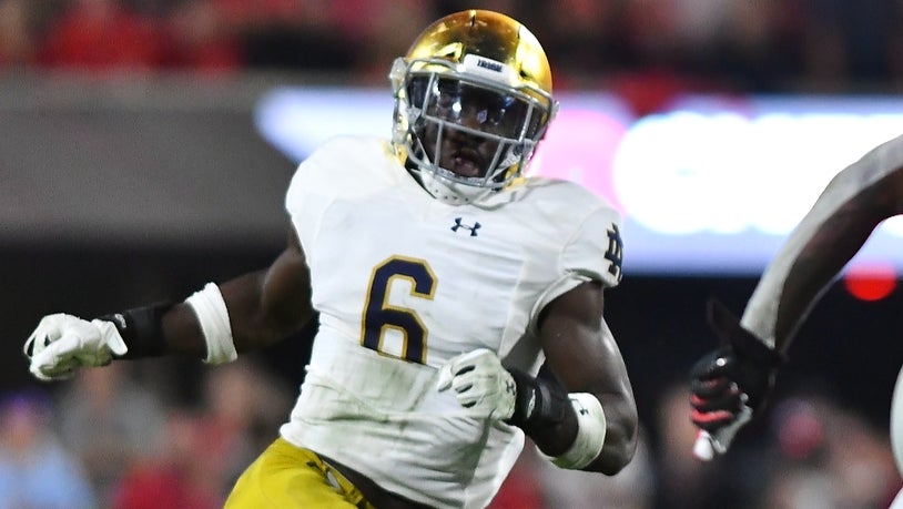 Notebook: Notre Dame LB Jeremiah Owusu-Koramoah wins Butkus Award