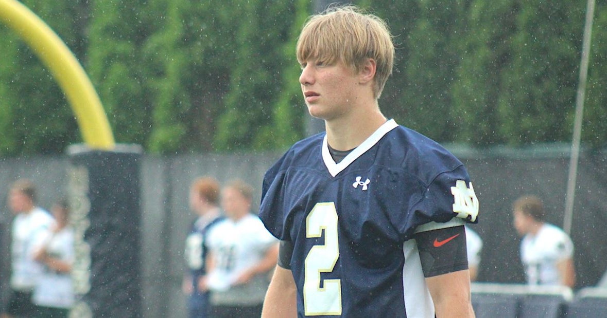 National Perception Cane Berrong commits to Notre Dame