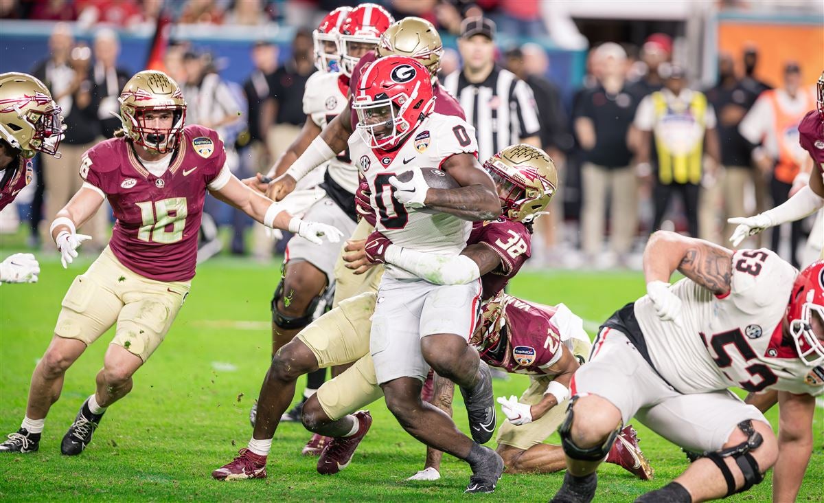 Photo Gallery: No. 5 Florida State Falls To Georgia In The Orange Bowl