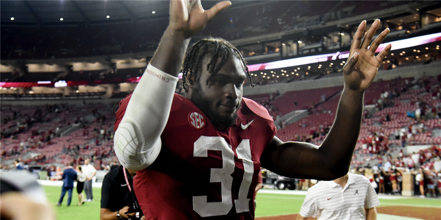 Alabama players striving to return to 'hateful' standard on the road