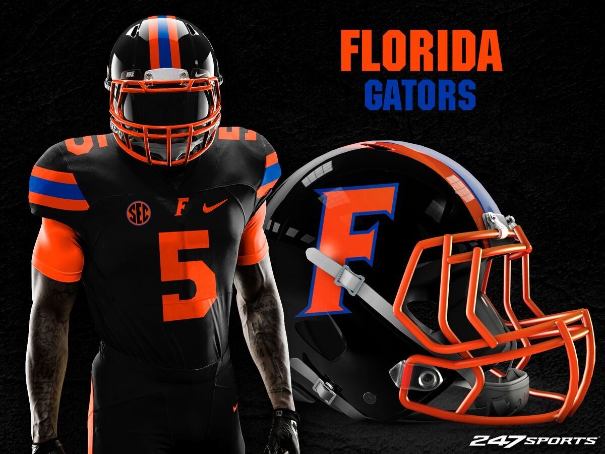 Florida Gators black uniforms revealed, by Gators Uniform Tracker, Aug,  2023